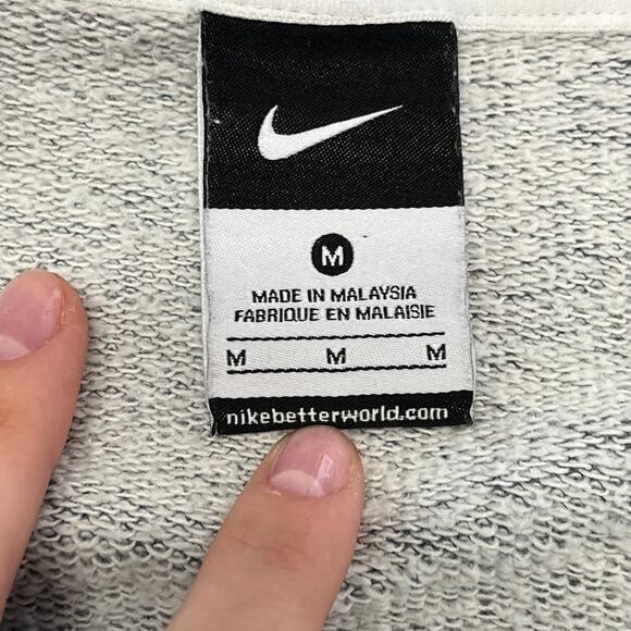 Nike UNC North Carolina Tarheels Heather Blue Women M Fleece Pullover Sweatshirt - Picture 6 of 9